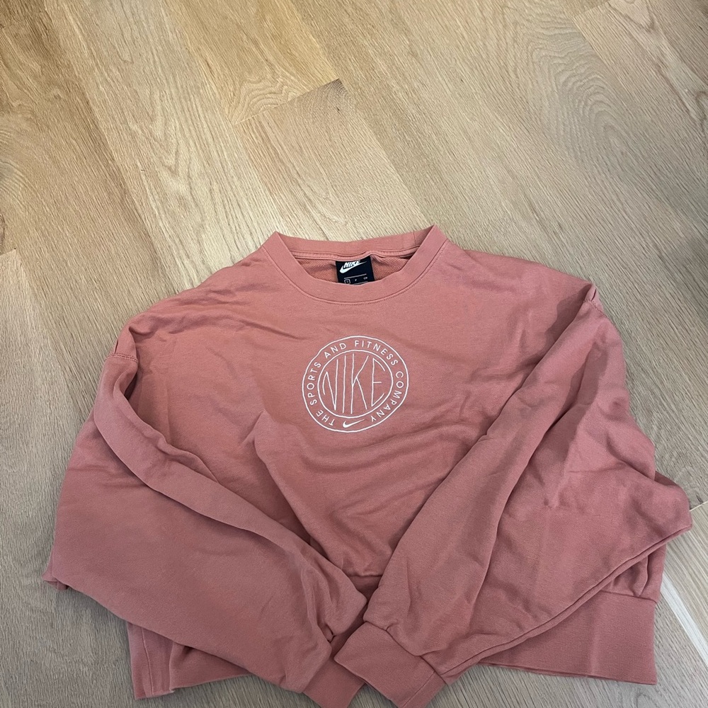 Nike Women's Dusty Rose Crew Neck Sweater